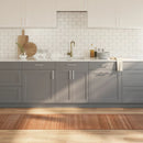 vidaXL négyszögletű természetes bambusz szőnyeg 60 x 1000 cm