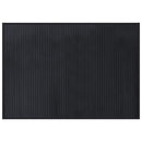 vidaXL négyszögletű fekete bambusz szőnyeg 70 x 100 cm