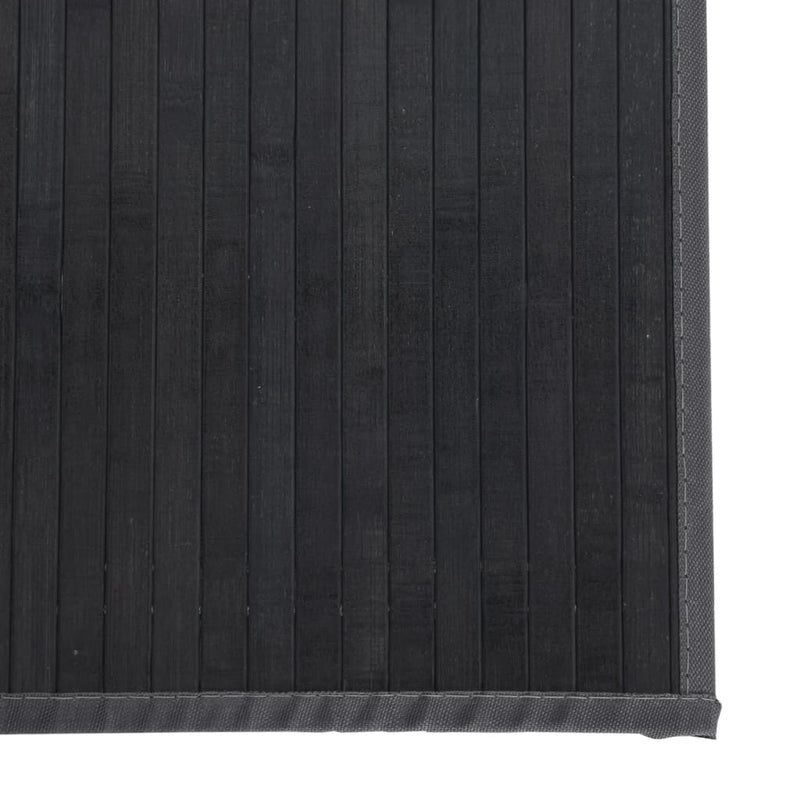 vidaXL négyszögletű szürke bambusz szőnyeg 70 x 100 cm