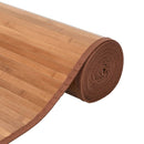 vidaXL négyszögletű természetes bambusz szőnyeg 70 x 200 cm