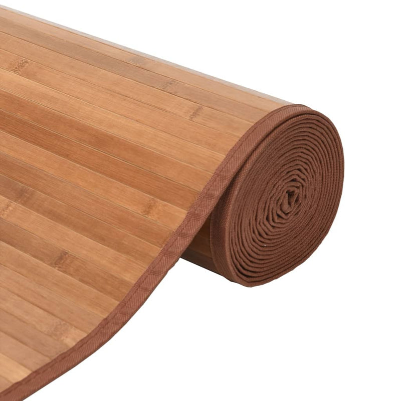 vidaXL négyszögletű természetes bambusz szőnyeg 70 x 200 cm