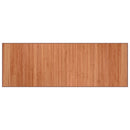 vidaXL négyszögletű barna bambusz szőnyeg 70 x 200 cm