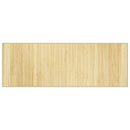 vidaXL négyszögletű világos természetes bambusz szőnyeg 70 x 200 cm