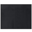 vidaXL négyszögletű fekete bambusz szőnyeg 80 x 100 cm