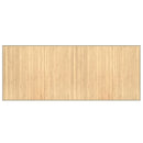 vidaXL négyszögletű világos természetes bambusz szőnyeg 80 x 200 cm