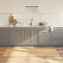 vidaXL négyszögletű világos természetes bambusz szőnyeg 80 x 200 cm