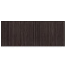 vidaXL négyszögletű sötétbarna bambusz szőnyeg 80 x 200 cm