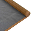 vidaXL négyszögletű barna bambusz szőnyeg 80 x 300 cm