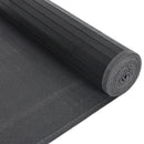 vidaXL négyszögletű fekete bambusz szőnyeg 80 x 400 cm