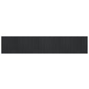 vidaXL négyszögletű szürke bambusz szőnyeg 80 x 400 cm