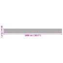 vidaXL négyszögletű természetes bambusz szőnyeg 80 x 1000 cm