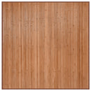 vidaXL természetes bambusz négyzet alakú szőnyeg 100 x 100 cm