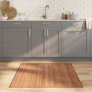 vidaXL természetes bambusz négyzet alakú szőnyeg 100 x 100 cm