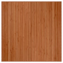 vidaXL barna bambusz négyzet alakú szőnyeg 100 x 100 cm