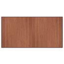 vidaXL négyszögletű barna bambusz szőnyeg 100 x 200 cm
