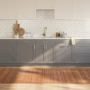 vidaXL négyszögletű természetes bambusz szőnyeg 100 x 300 cm