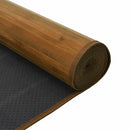 vidaXL négyszögletű barna bambusz szőnyeg 100 x 300 cm