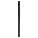 vidaXL kerek fekete bambusz szőnyeg 80 cm