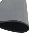 vidaXL kerek fekete bambusz szőnyeg 80 cm