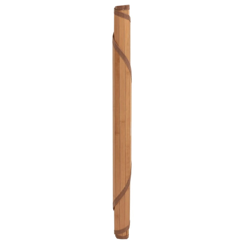 vidaXL kerek természetes bambusz szőnyeg 80 cm