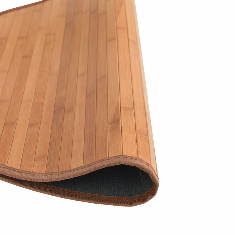 vidaXL kerek természetes bambusz szőnyeg 80 cm