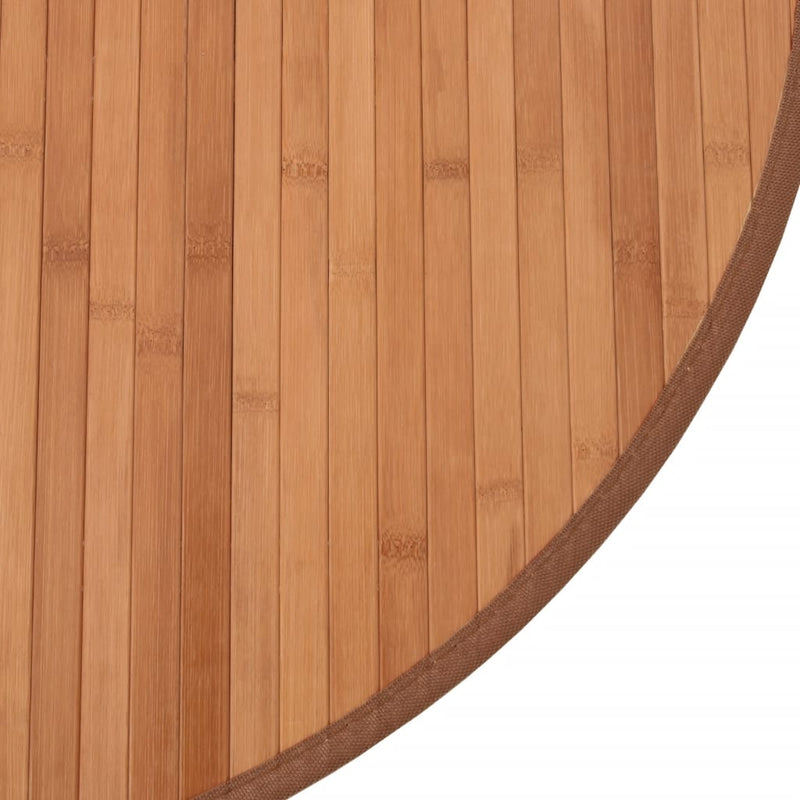 vidaXL kerek természetes bambusz szőnyeg 80 cm