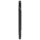 vidaXL kerek szürke bambusz szőnyeg 80 cm