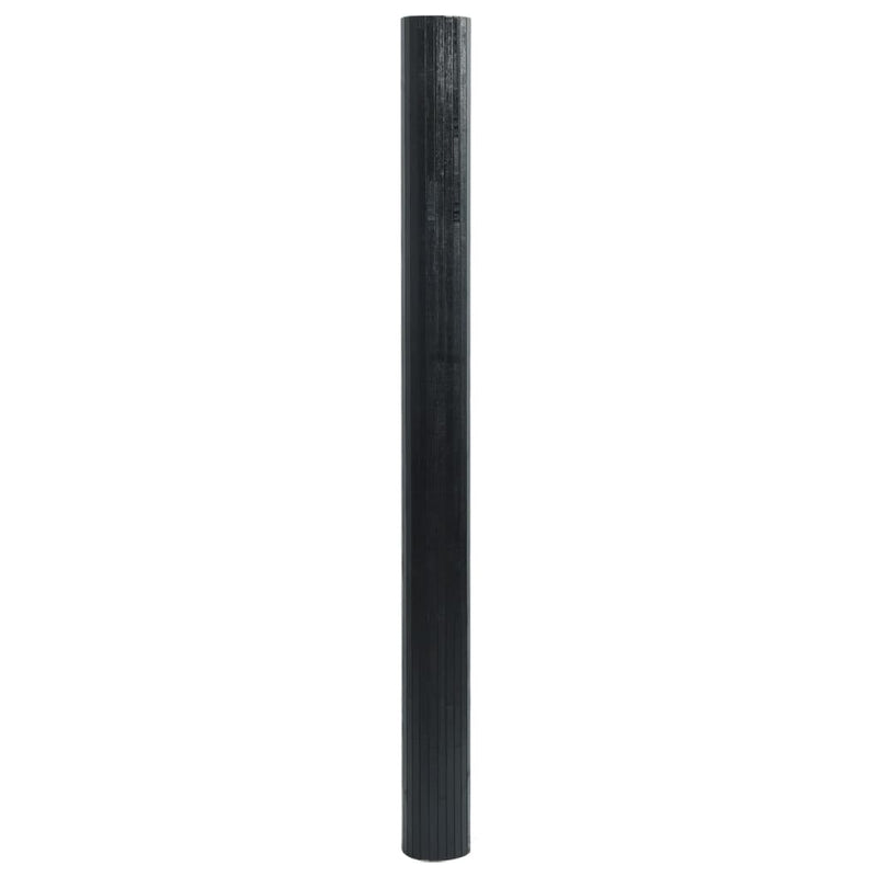 vidaXL fekete bambusz térelválasztó 165 x 250 cm