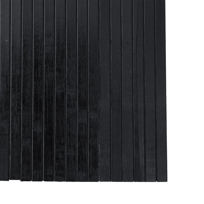 vidaXL fekete bambusz térelválasztó 165 x 250 cm