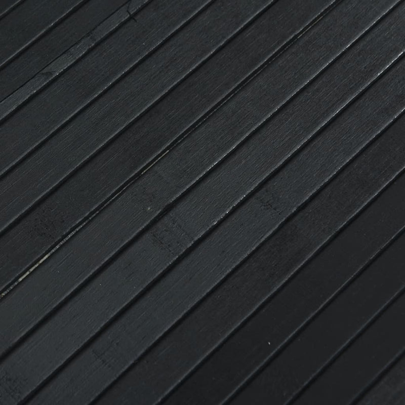 vidaXL fekete bambusz térelválasztó 165 x 250 cm