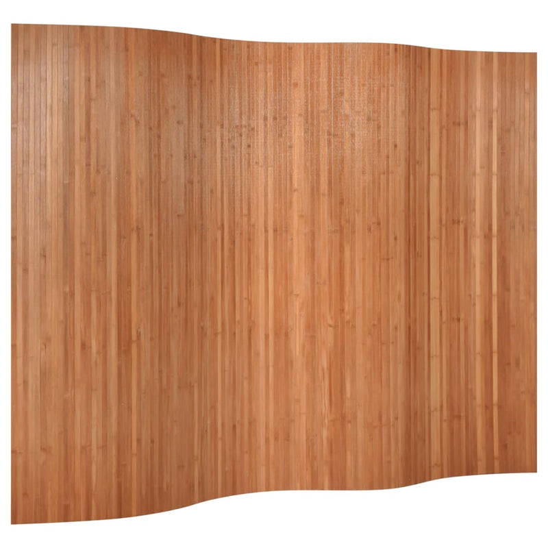 vidaXL barna bambusz térelválasztó 165 x 250 cm