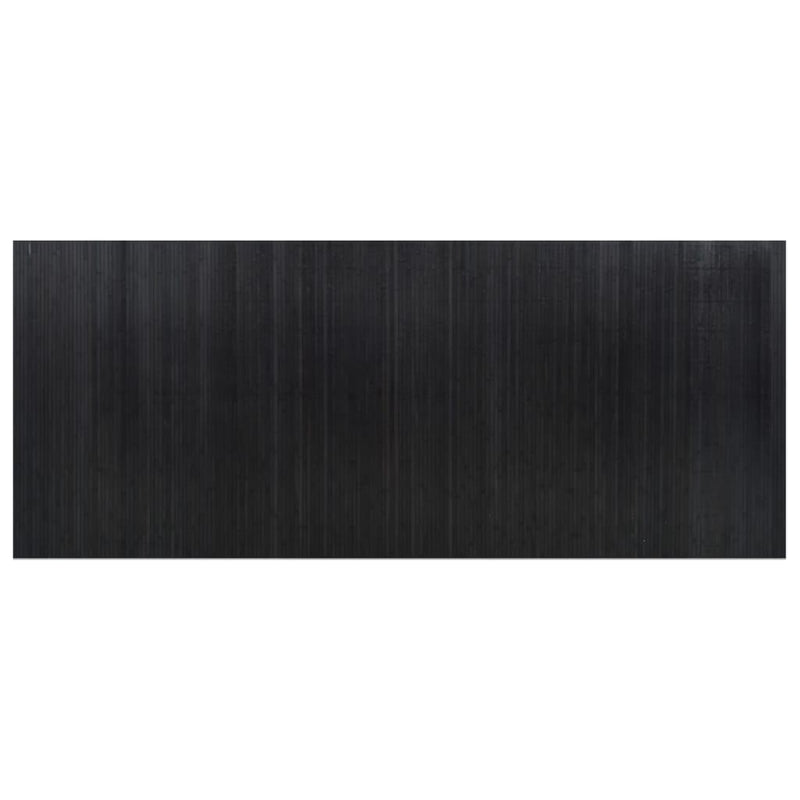 vidaXL fekete bambusz térelválasztó 165 x 400 cm