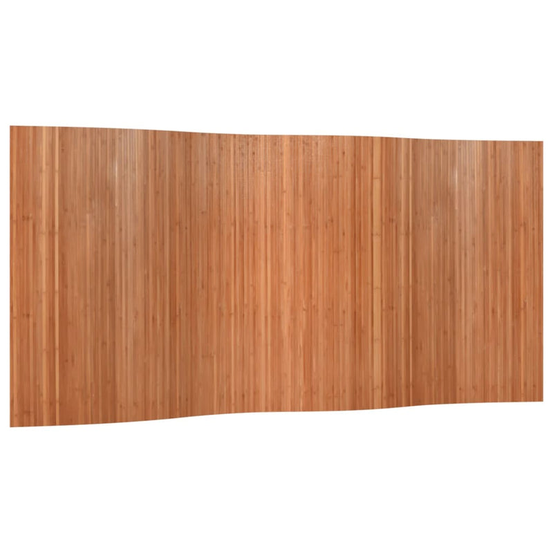 vidaXL barna bambusz térelválasztó 165 x 400 cm