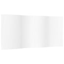 vidaXL fehér bambusz térelválasztó 165 x 400 cm