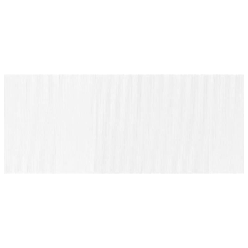 vidaXL fehér bambusz térelválasztó 165 x 400 cm