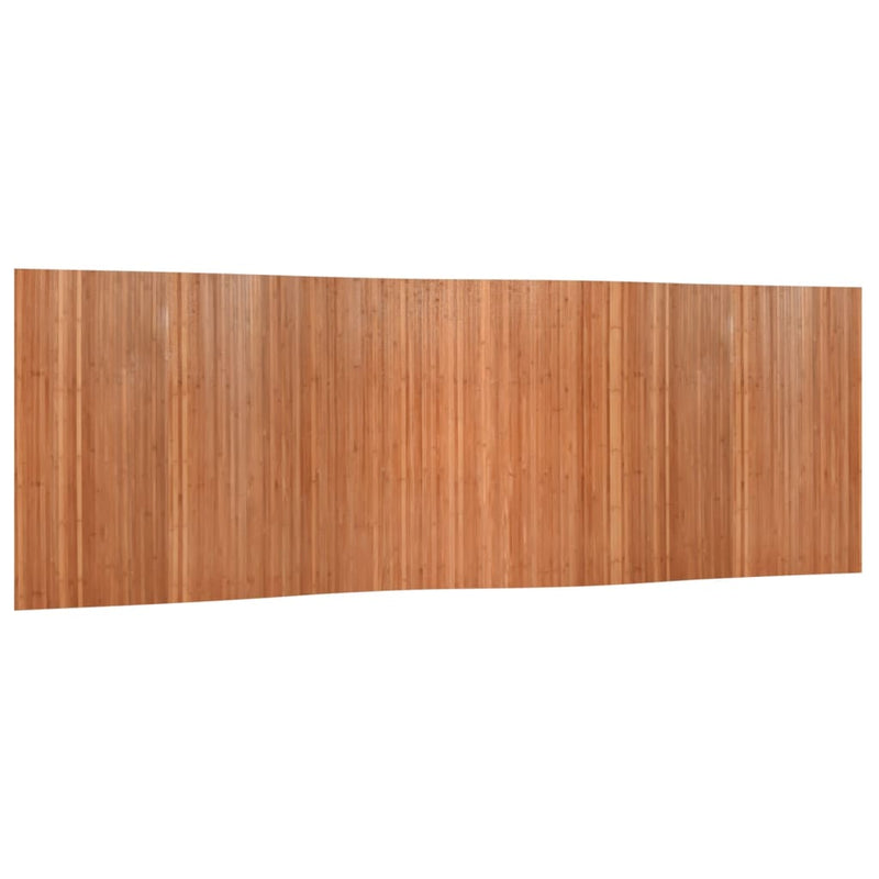 vidaXL barna bambusz térelválasztó 165 x 600 cm