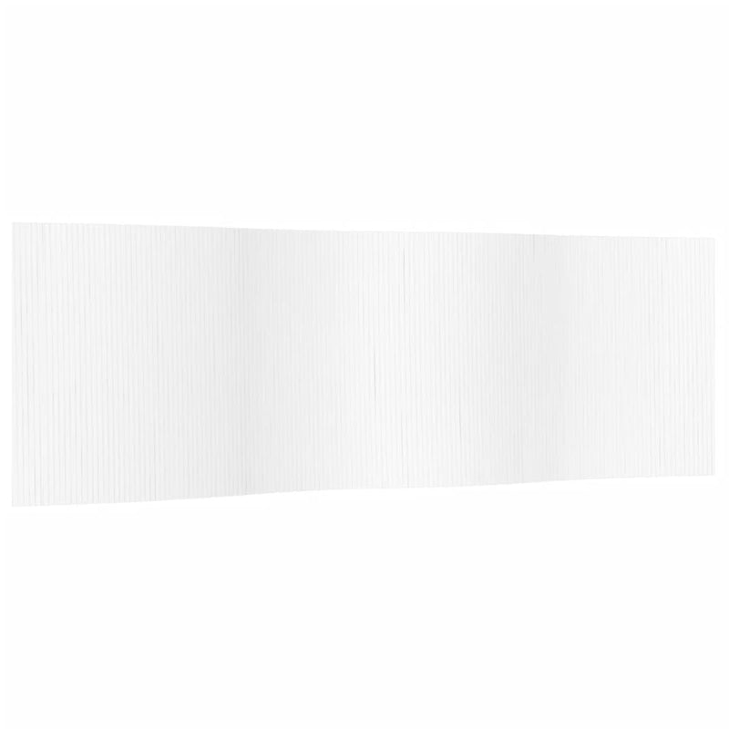 vidaXL fehér bambusz térelválasztó 165 x 600 cm