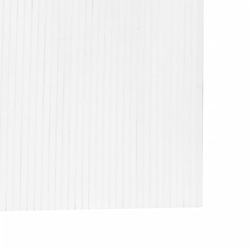 vidaXL fehér bambusz térelválasztó 165 x 600 cm