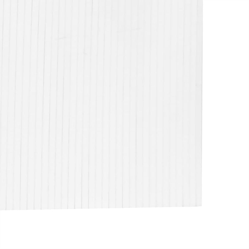 vidaXL fehér bambusz térelválasztó 165 x 800 cm
