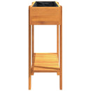 vidaXL tömör akácfa kerti magaságyás 90 x 30 x 75 cm