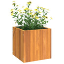 vidaXL tömör akácfa kerti virágtartó 35 x 35 x 35 cm