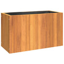 vidaXL tömör akácfa kerti virágtartó 59x27,5x35 cm