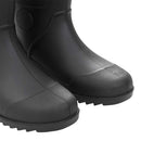 vidaXL fekete esőkabát 45-ös méret PVC-ből