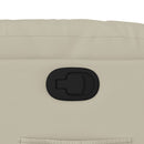 vidaXL krémszínű műbőr dönthető fotel