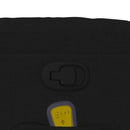 vidaXL fekete szövet dönthető masszázsfotel