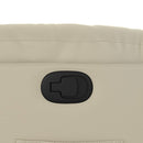 vidaXL krémszínű műbőr dönthető fotel