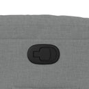 vidaXL világosszürke szövet dönthető fotel