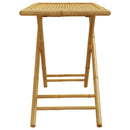 vidaXL összecsukható bambusz kerti asztal 110x55x75 cm