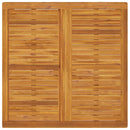 vidaXL tömör akácfa kerti étkezőasztal 110 x 110 x 75 cm