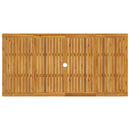 vidaXL tömör akácfa kerti étkezőasztal 180 x 90 x 75 cm